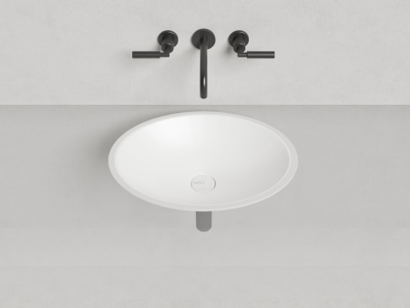 Раковина из искусственного камня S-Sense Salini Marea 1802111GF 60х40 встраиваемая цвет белый